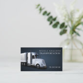 Carte De Visite Transport de camion de cargaison (Debout devant)