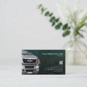 Carte De Visite Transport de camion Haulard Silver Truck avant (Debout devant)