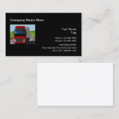 Carte De Visite Transport de camions Moderne (Devant / Derrière)