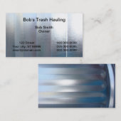 Carte De Visite Transport de déchets (Devant / Derrière)