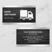 Carte De Visite Transport de marchandises de la logistique du bois (Devant / Derrière)