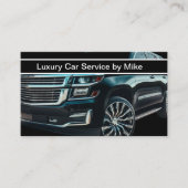 Carte De Visite Transport de thème classique Uber Driver (Devant)