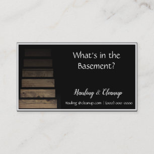 Carte De Visite Transport du nettoyage