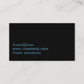 Carte De Visite Transport et livraison (Dos)