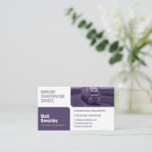 Carte De Visite Transport et logistique | Camion (Debout devant)