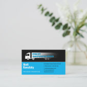 Carte De Visite Transport et logistique | Camion (Debout devant)