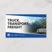 Carte De Visite Transport et logistique | Camion (Dos)