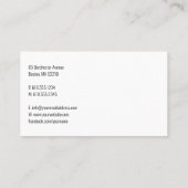 Carte De Visite Transport et logistique | Camion (Dos)