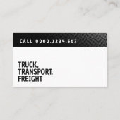 Carte De Visite Transport et logistique | Camion (Dos)