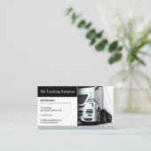 Carte De Visite Transport et logistique | Camion (Debout devant)