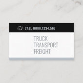 Carte De Visite Transport et logistique | Camion (Dos)