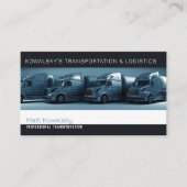 Carte De Visite Transport et logistique | Camions (Devant)