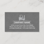 Carte De Visite Transport, Logistique - Professionnel (Dos)