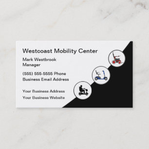 Carte De Visite Transport Mobilité Médicale Personnelle