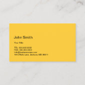 Carte De Visite Transport professionnel de déplacement et de (Dos)