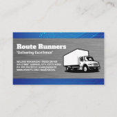 Carte De Visite Transport routier | Expédition (Devant)