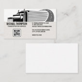 Carte De Visite Transport routier | Expédition (Devant / Derrière)