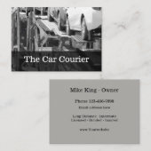 Carte De Visite Transport routier Transporteur (Devant / Derrière)