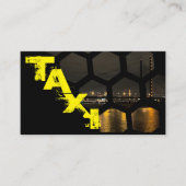 Carte De Visite Transporteur chauffeur de taxi professionnel (Devant)