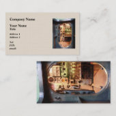 Carte De Visite Trappe de sous-marin (Devant / Derrière)