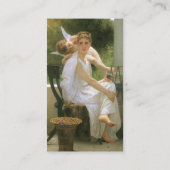 Carte De Visite Travail interrompu par William Adolphe Bouguereau (Dos)