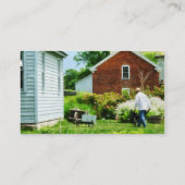 Carte De Visite Travail sur la ferme (Dos)