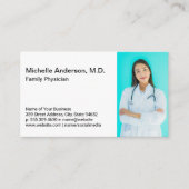 Carte De Visite Travailleur de santé | MODÈLE MÉDICALE (Devant)