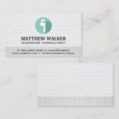 Carte De Visite Travailleur qualifié | Services de plomberie (Devant / Derrière)