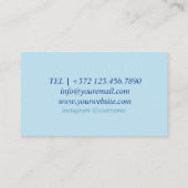 Carte De Visite Travailleur social (Dos)