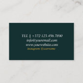 Carte De Visite Travailleur social (Dos)