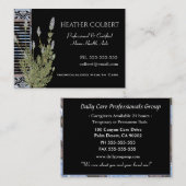 Carte De Visite Travailleur social faisant confiance à la (Devant / Derrière)