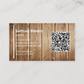 Carte De Visite Travailleurs du bois Joinery Modèles (Devant)