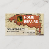 Carte De Visite Travaux de maçonnerie en briques anciens (Devant)