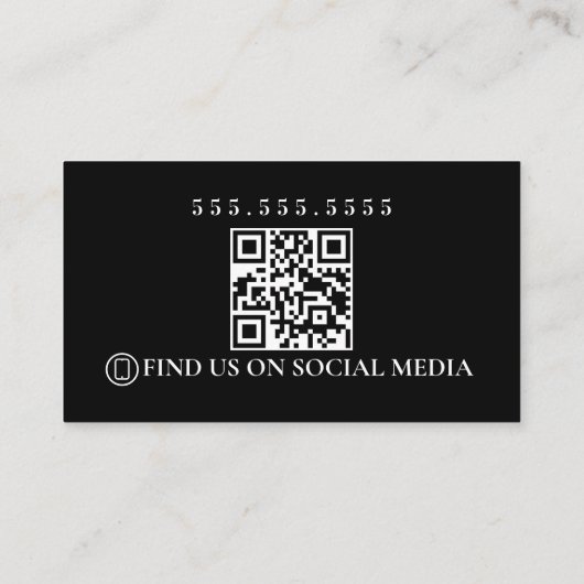 Carte De Visite Travel Advisor Agent Services Logo QR Code (Dos)