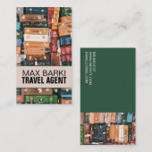 Carte De Visite Travel Agency Agent Business Card (Devant / Derrière)