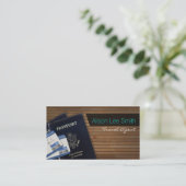 Carte De Visite Travel Agent (Debout devant)