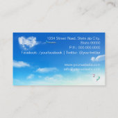 Carte De Visite Travel Agent (Dos)