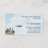 Carte De Visite Travel Agent (Dos)