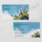 Carte De Visite Travel Agent (Devant / Derrière)