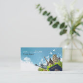 Carte De Visite Travel Agent (Debout devant)