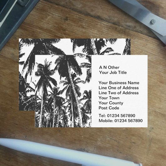 Carte De Visite Travel Agents Business Card
