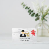 Carte De Visite Travel | Personal Driver | Assistant (Debout devant)