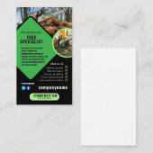 Carte De Visite TREE landscape gardener Business Card (Devant / Derrière)