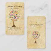Carte De Visite Tree of Life (Devant / Derrière)