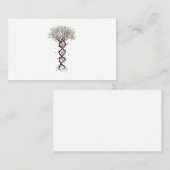Carte De Visite Tree of Life DNA Genetics Biology Environment (Devant / Derrière)