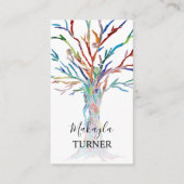 Carte De Visite Tree Of Life QR Code (Devant)