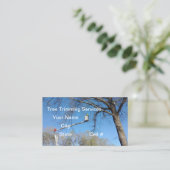 Carte de visite Tree Services (Debout devant)