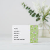 Carte De Visite Trèfle (Debout devant)