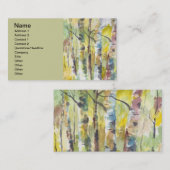 Carte De Visite Trembles (Devant / Derrière)