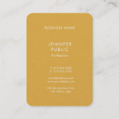 Carte De Visite Trend Colors Modèle Premium Pearl Finition arrondi (Dos)